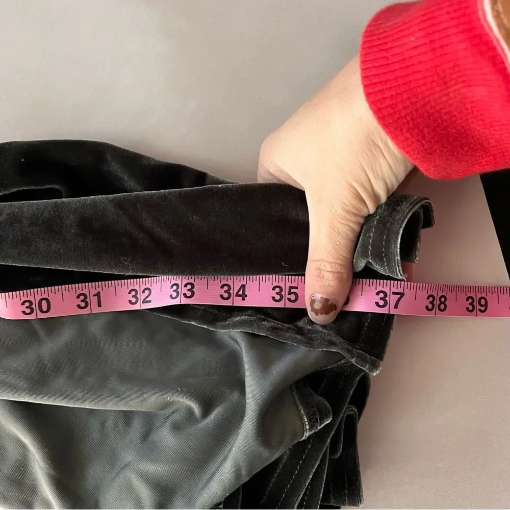 Vintage Velvet Maxi Skirt | Kathie Lee Collection XL | Holiday New Year Party - Picture 10 of 10